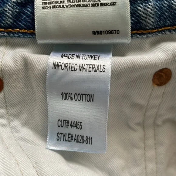 Agolde denim shorts - Picture 2 of 2